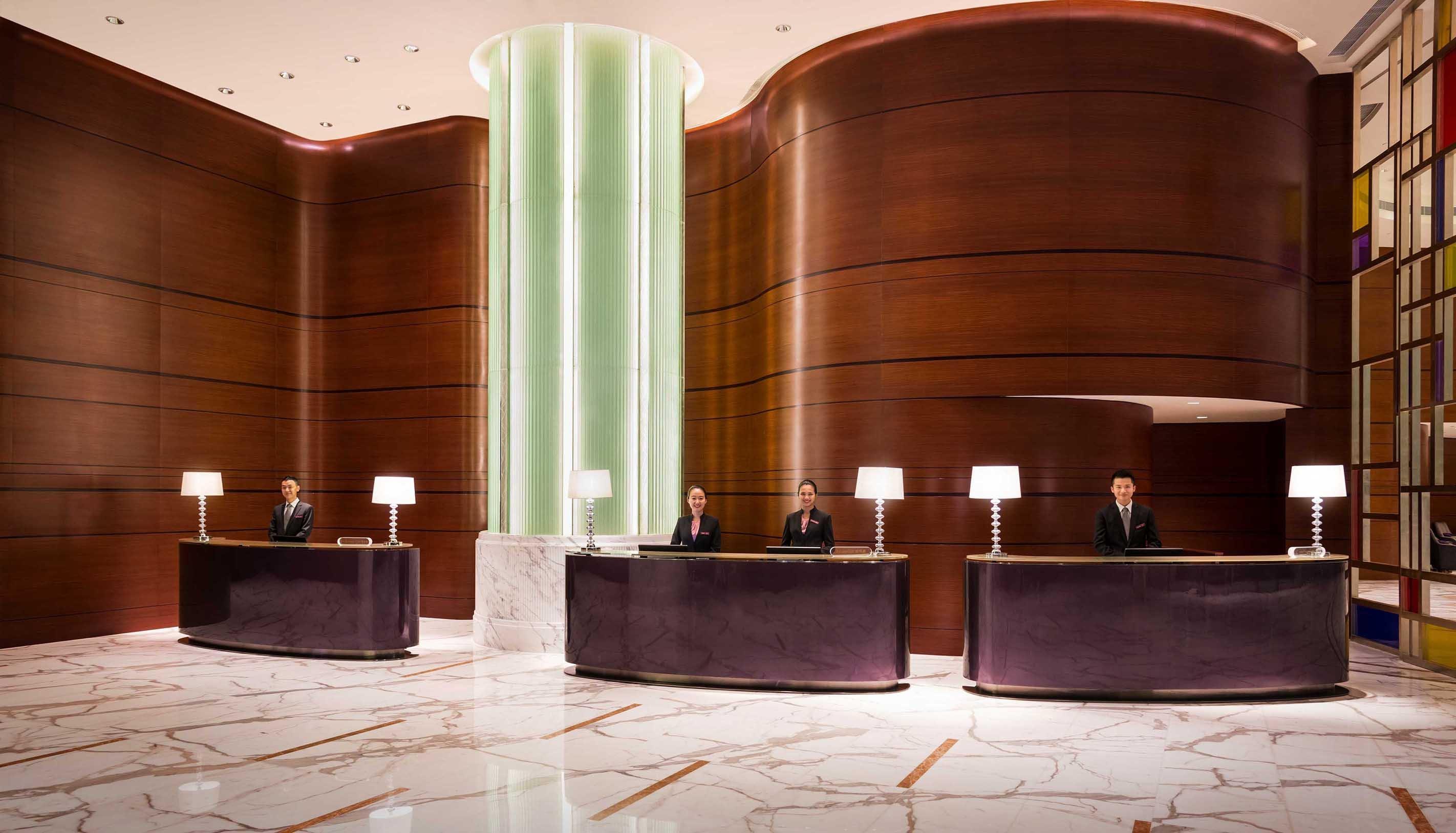 Crowne Plaza Macau By Ihg Hotel Kültér fotó The lobby of the hotel